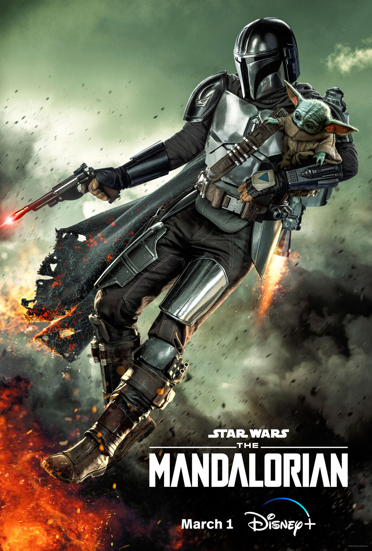 Mandalorian' Season 3 Announces Release Date, Drops New Trailer at Star  Wars Celebration