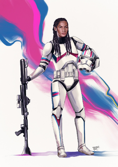Uzuri Art on Twitter Star wars characters, Star wars girls, Star wars planets