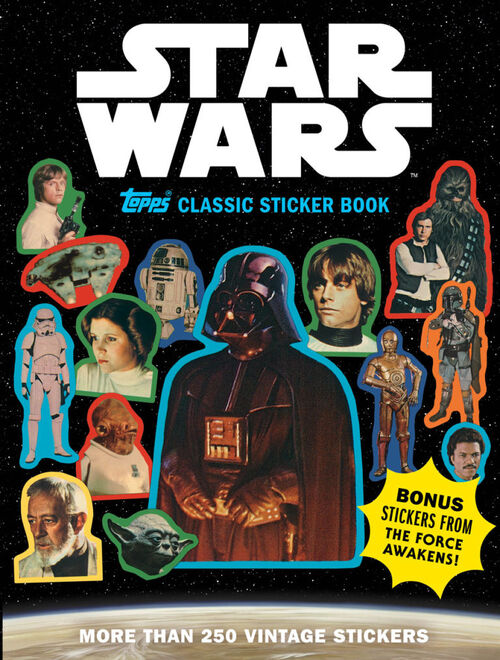 StarWarsToppsClassicStickerBook