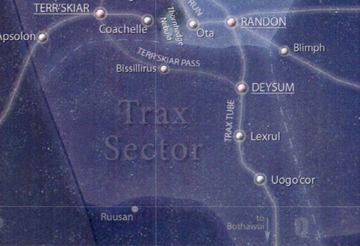 Trax sector appearance in Common Appearance