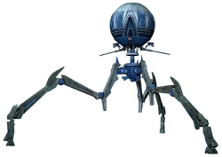 Tri-droids were used by the Separatists during the Clone Wars.