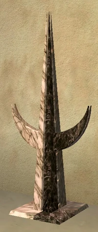 The completed Aurilian sculpture