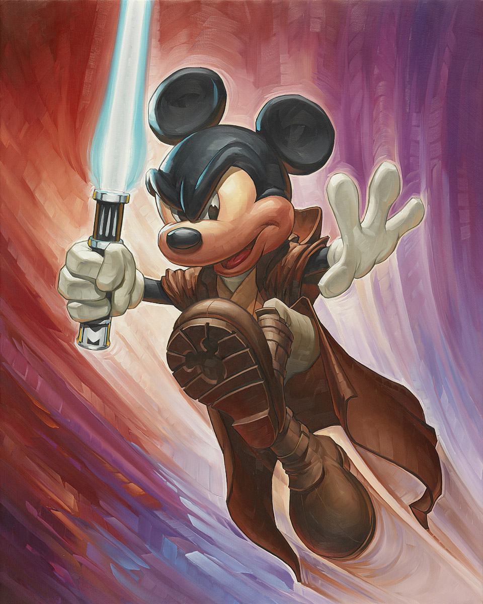 mickey mouse star wars figures