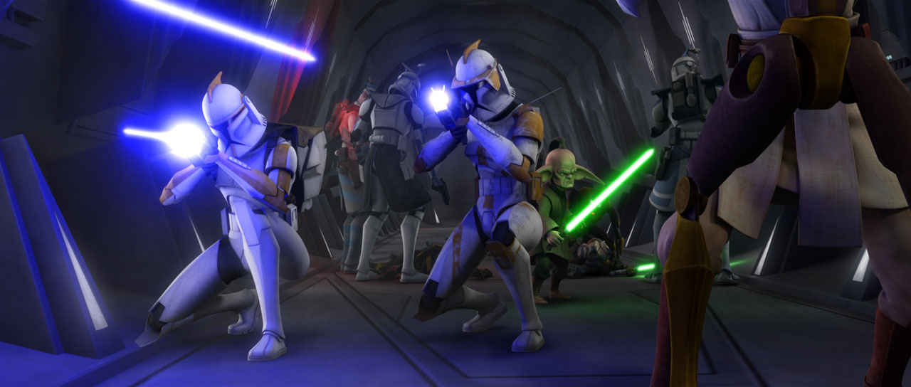 Cody and his men fighting in the Citadel.