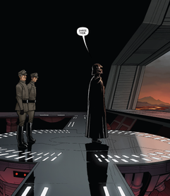 Ozzel Veers Darth Vader meeting Star Wars 50