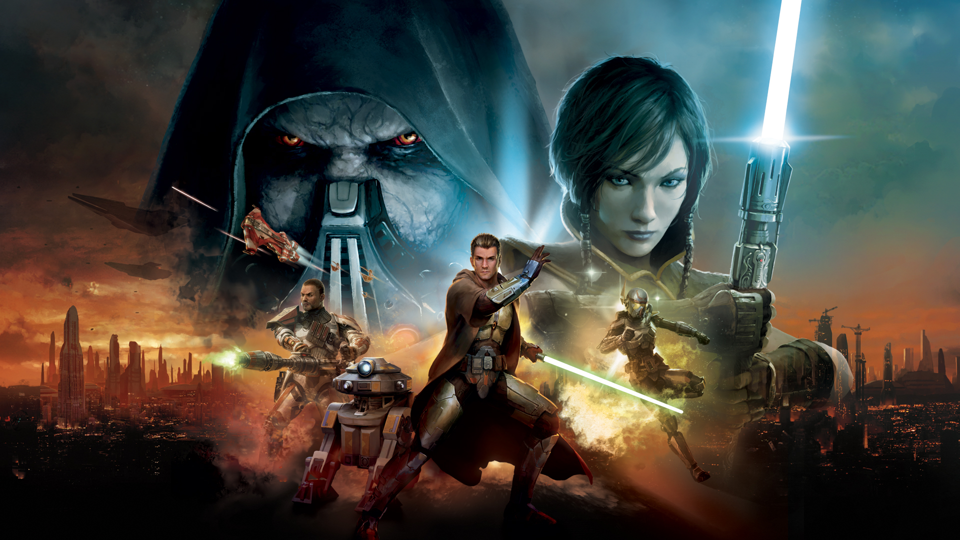 Promo art of Star Wars: The Old Republic