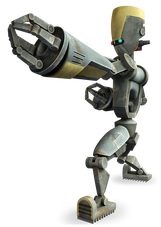 K0-5D was a gladiator droid.
