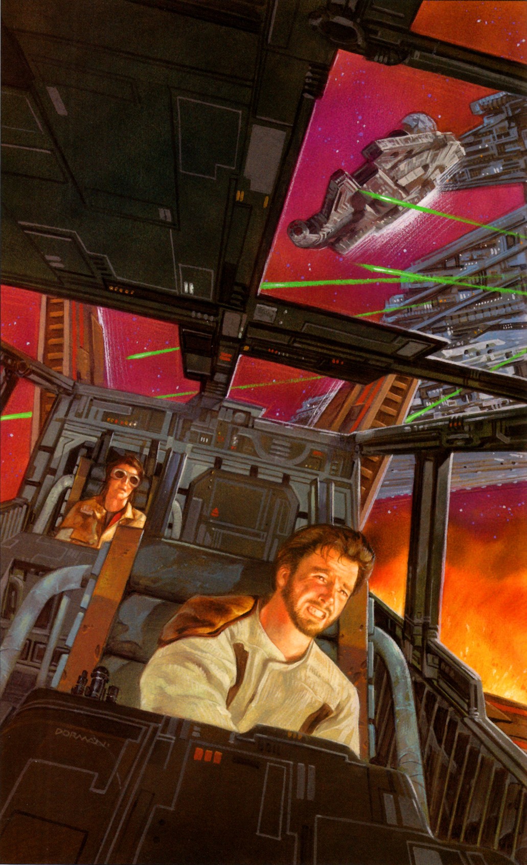 Katarn during the Battle in the Milagro system.