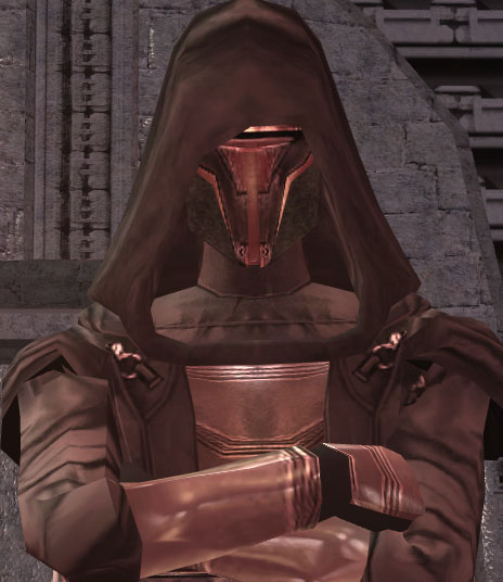 Darth Revan's appearance in Star Wars: Knights of the Old Republic