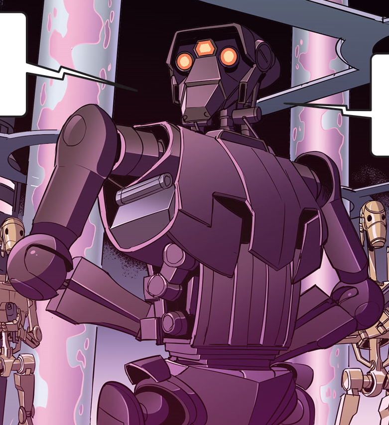 Unidentified super tactical droid  (Melagawni) appearance in Common Appearance