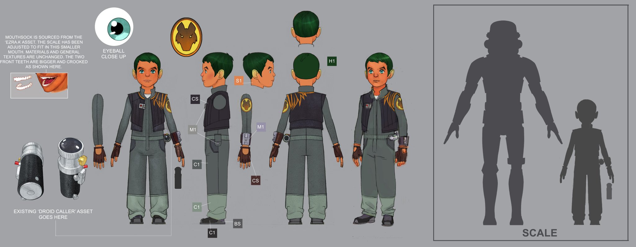 Concept art for Jacen Syndulla