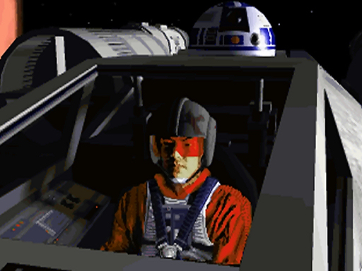 Merrick Simms, during the Battle of Yavin