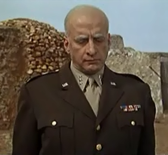 George C. Scott's portrayal of Patton inspired the character of Malleus.