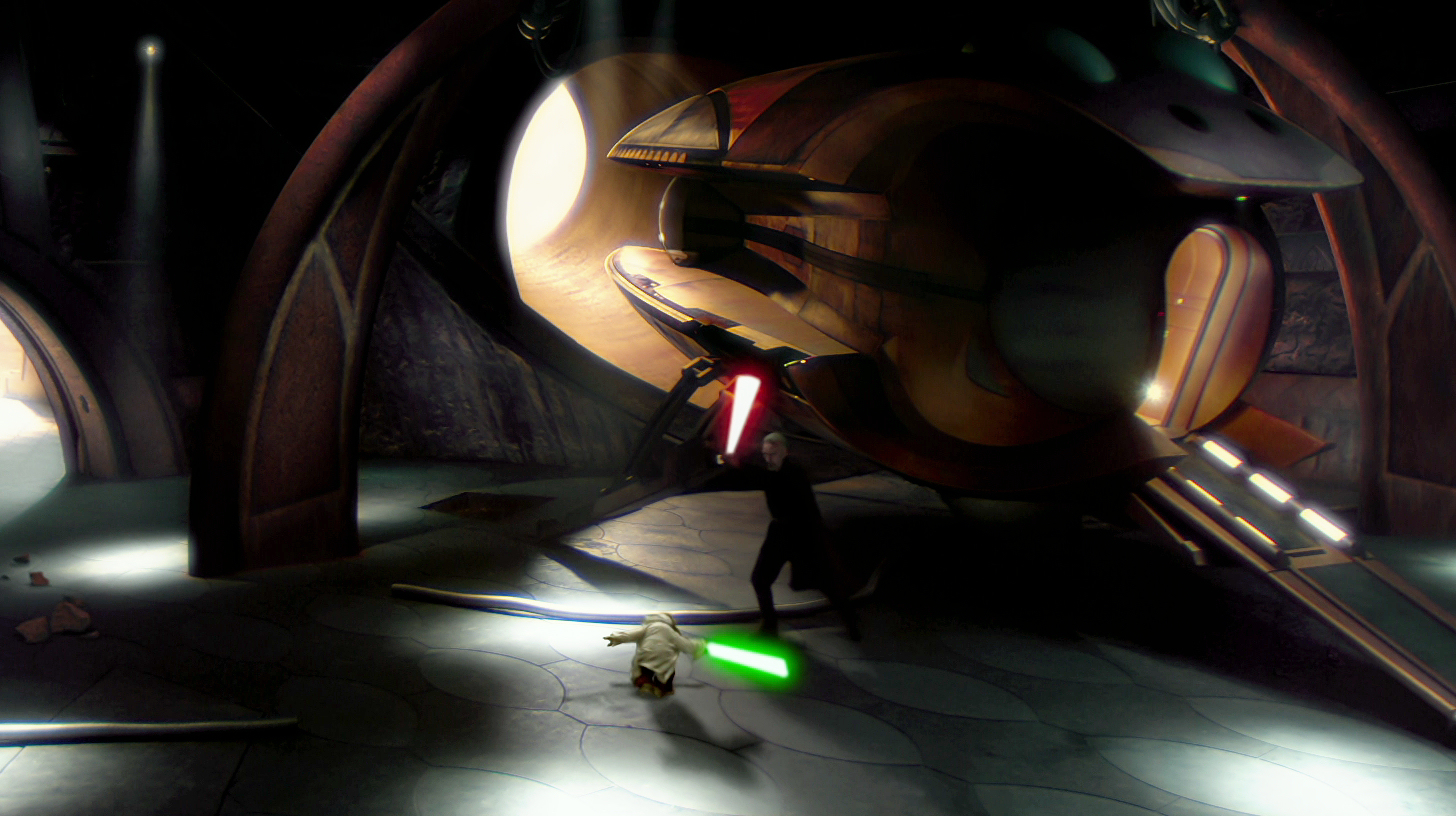 Dooku's hangar appearance in Common Appearance