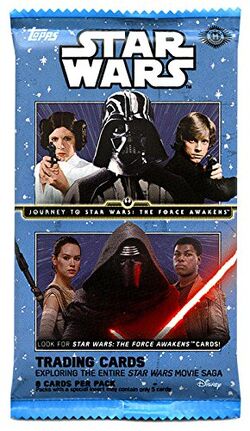 2015 Star Wars Journey to the Force Awakens Patch Cards