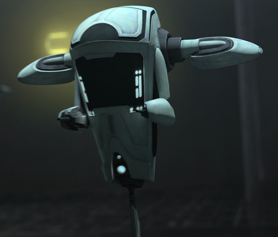 Kaminoan training droid appearance in Common Appearance