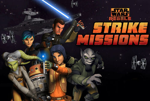 Star Wars Rebels Strike Missions promotional banner