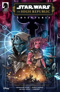 5A-G3 debuted in the first issue of the 2023 Star Wars: The High Republic Adventures comic series.