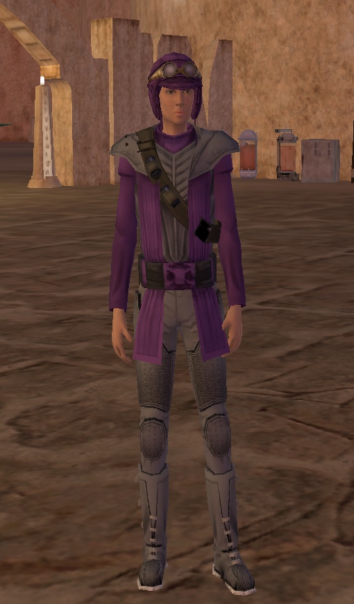 A Valarian pilot in Mos Espa.