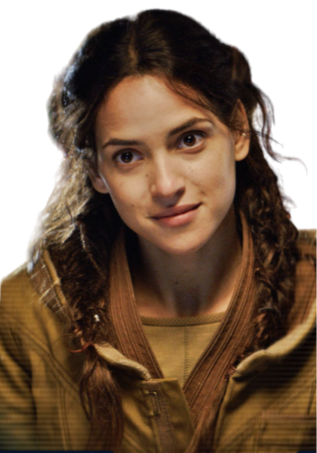 Caleen was portrayed by Adria Arjona.