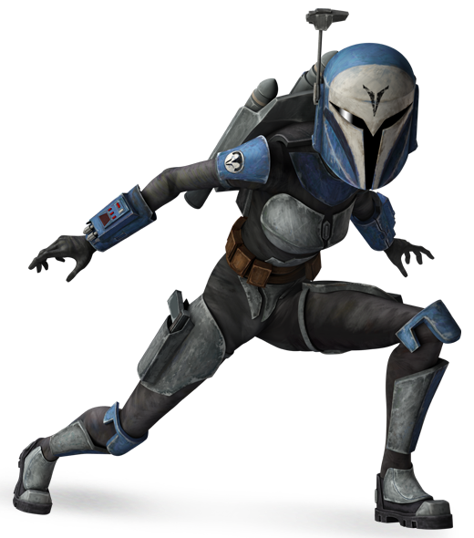 Bo-Katan in her armor.