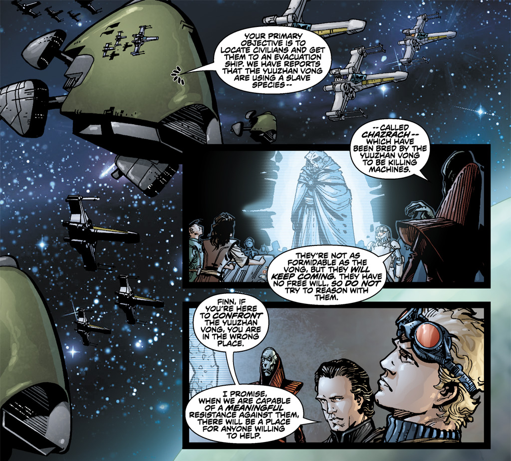 Bulwark battlecruisers, as illustrated in the comic Invasion 3