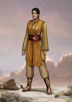 Concept artwork of Indara's costume, Eleanor Barlow[106]