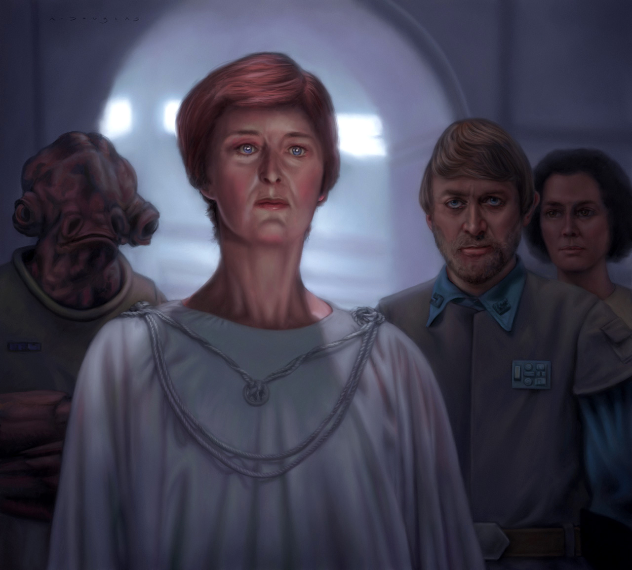 Mon Mothma, first Chief of State of the New Republic