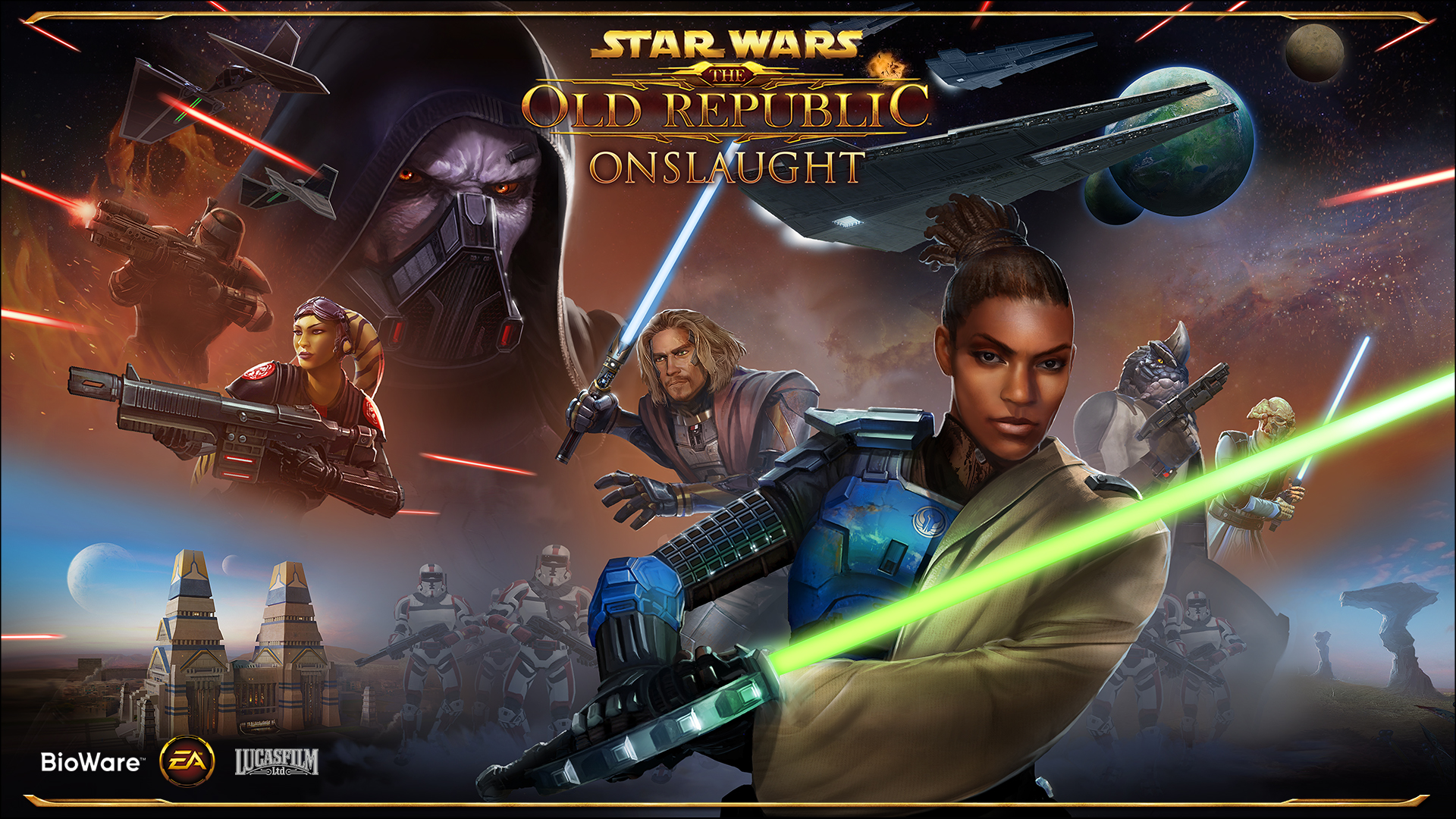 Star Wars: The Old Republic: Onslaught appearance in Common Appearance