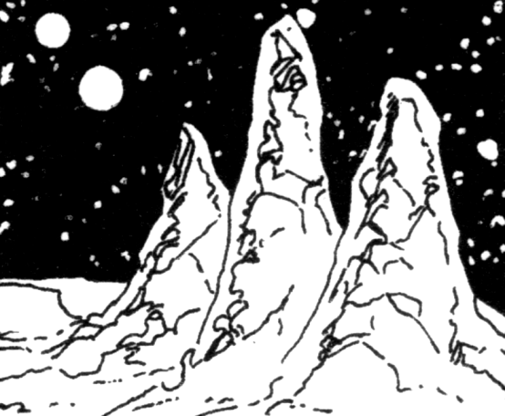 Three Peaks of Tharen appearance in Common Appearance