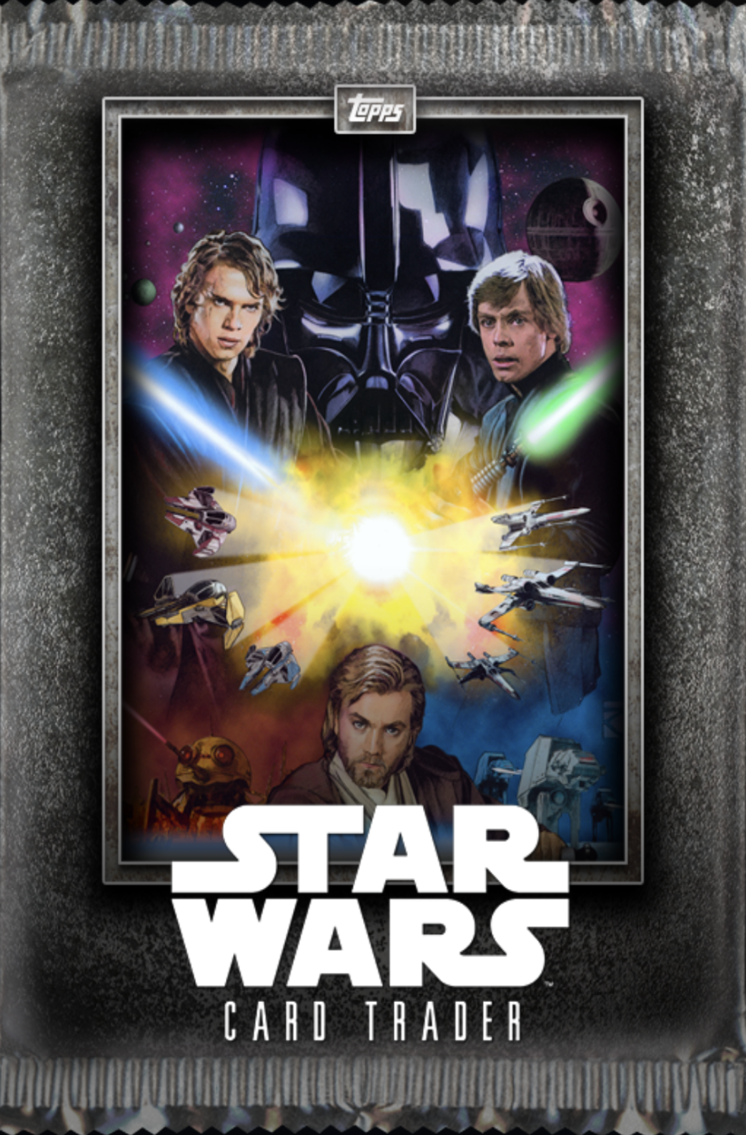 Topps Star Wars Digital Card Trader Lord Vader Hoth Widevision Insert Award 