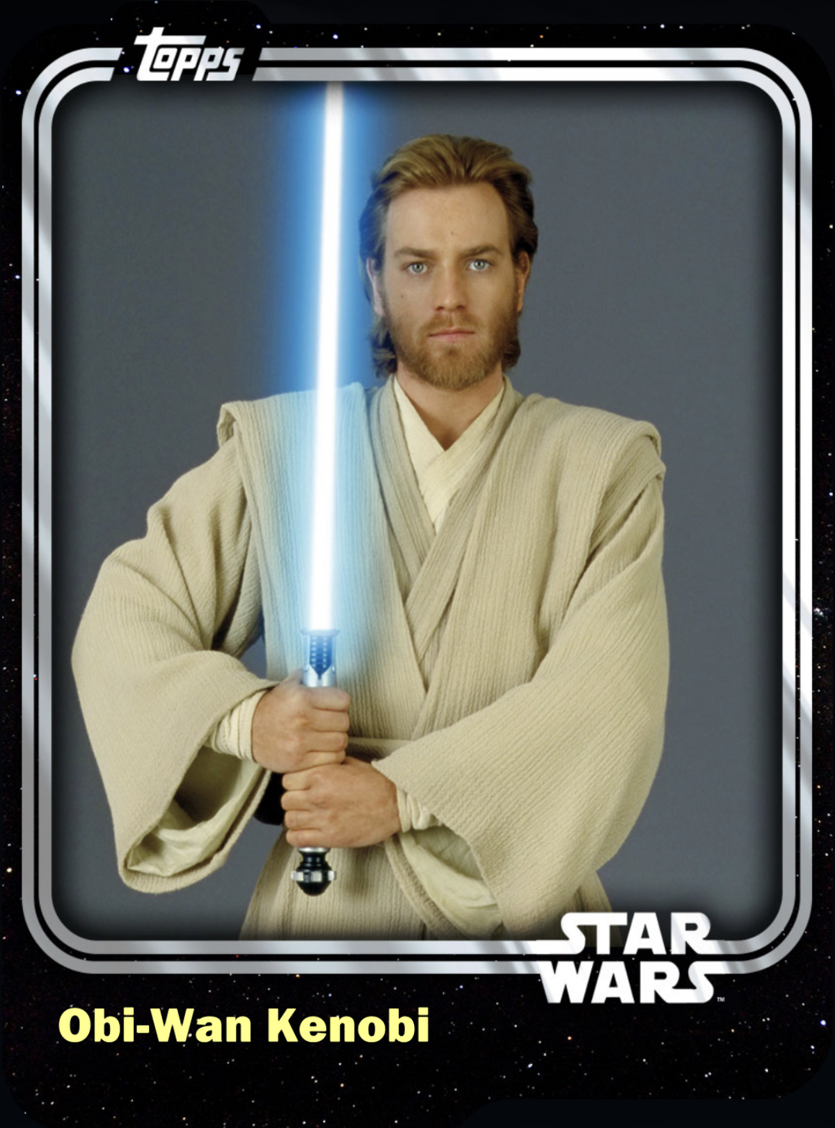 Qui-Gon Jinn - Jedi Master - Base Series 1, Star Wars: Card Trader Wiki