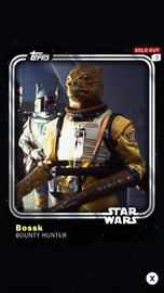 Bossk - Bounty Hunter