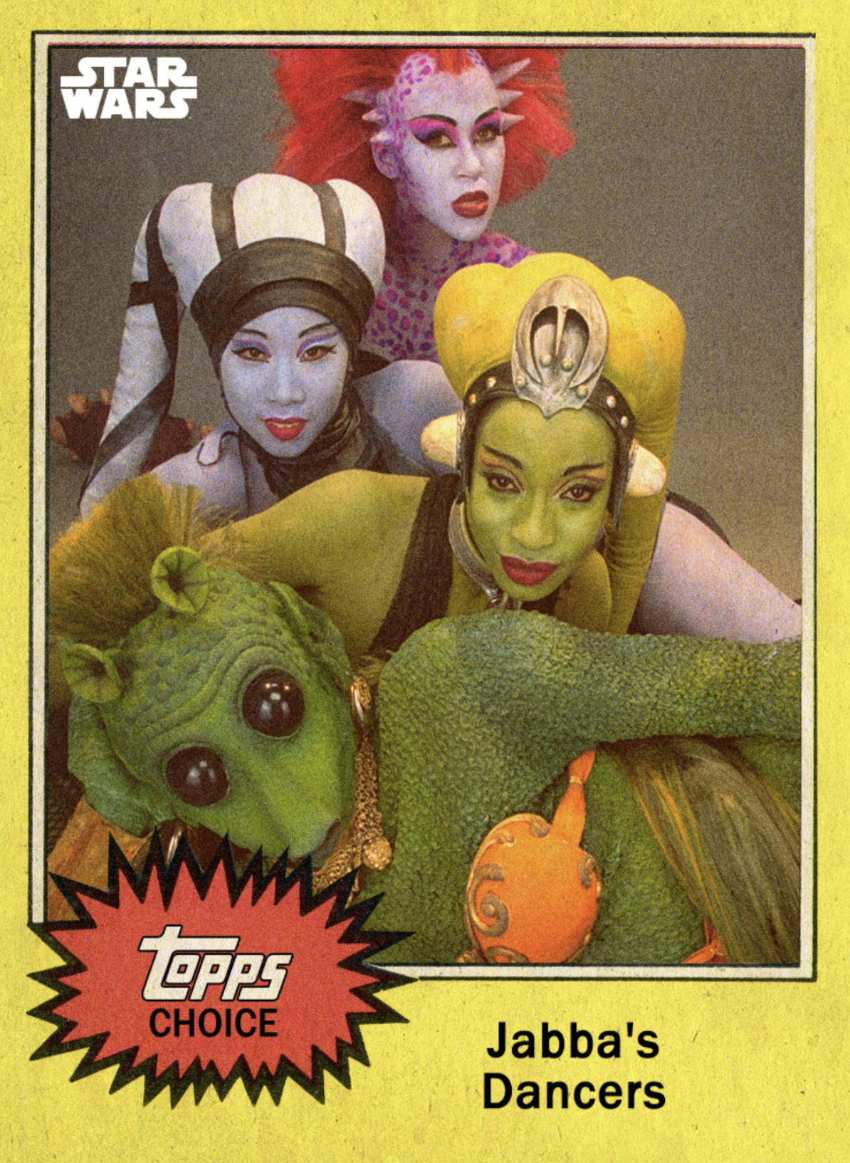 Jabba's Dancers - Topps Choice 2 | Star Wars: Card Trader Wiki | Fandom