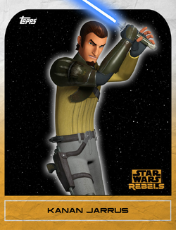 Kanan Jarrus (E) Card - Star Wars Trading Card Game