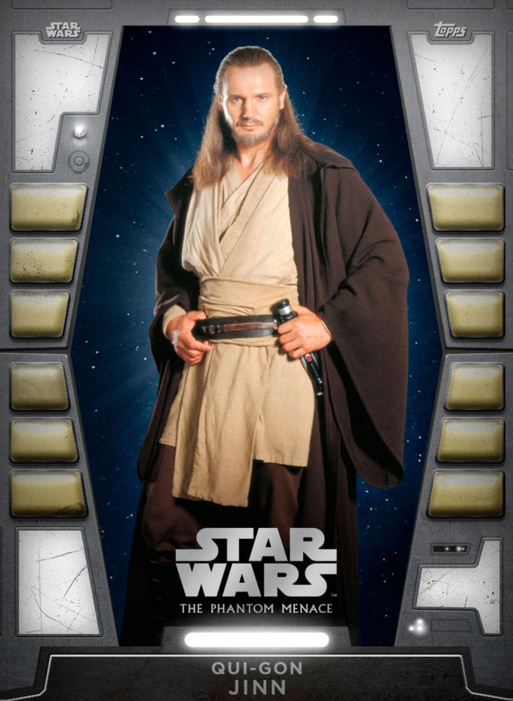 Qui-Gon Jinn - Jedi Master - Base Series 1, Star Wars: Card Trader Wiki
