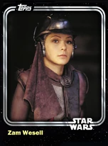 Zam Wesell - Bounty Hunter - Base Series 1 (3.1 MB) Zam Wesell - Bounty Hunter