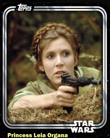 Star Wars Evolution 2016 Base Card #35 Princess Leia Organa Rebel Leader