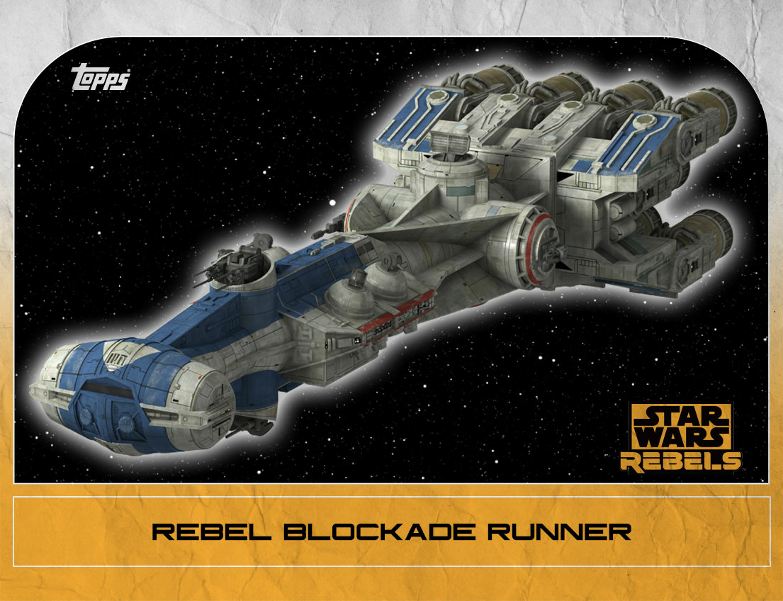 Rebel Blockade Runner - Star Wars Rebels: Retro | Star Wars: Card