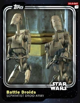 Battle Droids - Separatist Droid Army