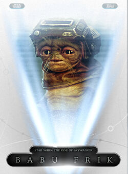 Topps Star Wars Card Trader SWCT 4th Anniversary Base Purple Therm Scissorpunch