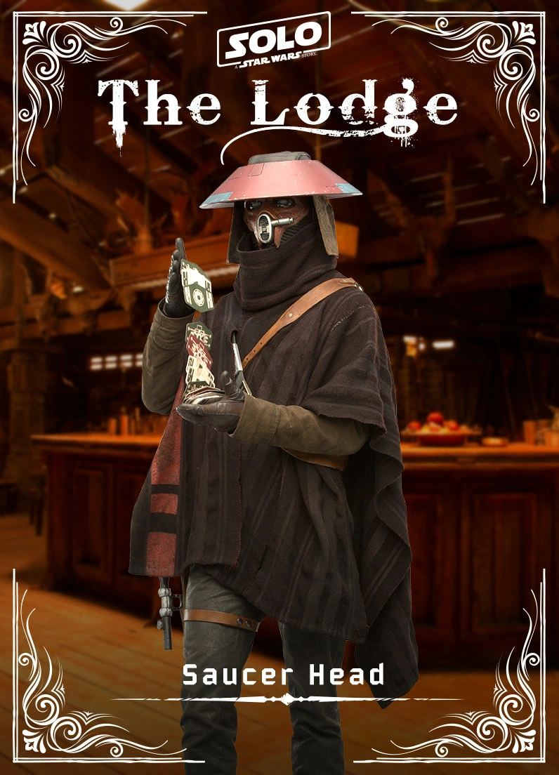 Saucer Head Solo A Star Wars Story The Lodge Star Wars Card