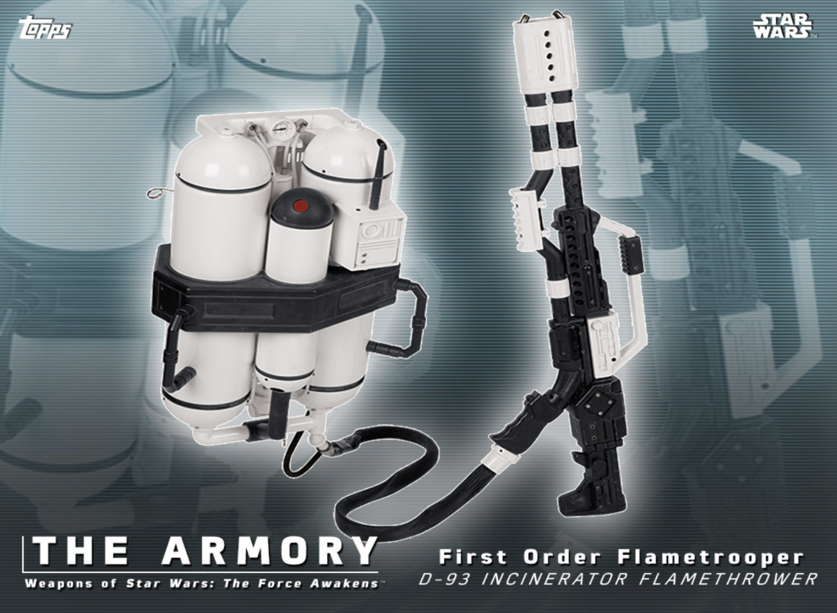 First Order Flametrooper D-93 Incinerator Flamethrower - The Force