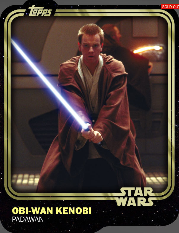 Obi-Wan Kenobi - Padawan - Base Series 1 | Star Wars: Card