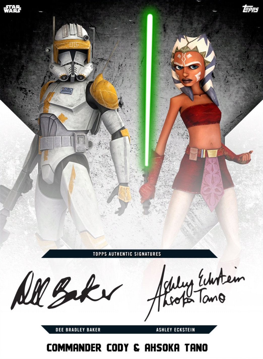 Commander Cody & Ahsoka Tano Rank & File Star Wars Card Trader