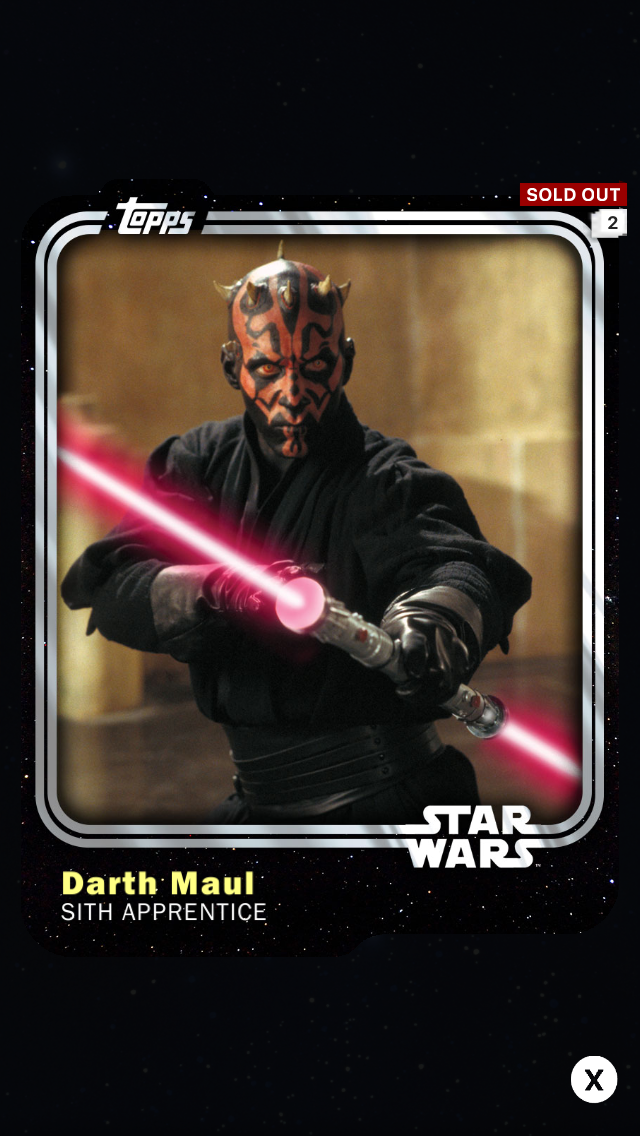 Darth Maul - Sith Apprentice - Base Series 1 | Star Wars: Card