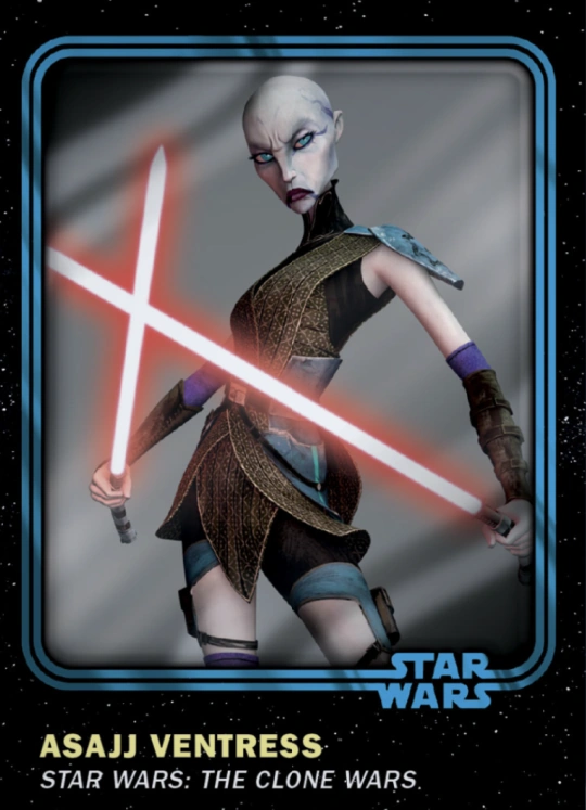 Asajj Ventress Card Trader Base Star Wars Card Trader Wiki Fandom