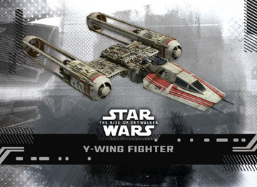 Y Wing Fighter Star Wars The Rise of Skywalker Series 1 Base