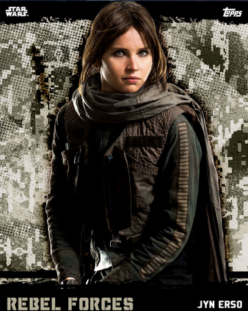 Jyn Erso Star Wars Rogue One Rebel Forces Star Wars Card Trader Wiki Fandom