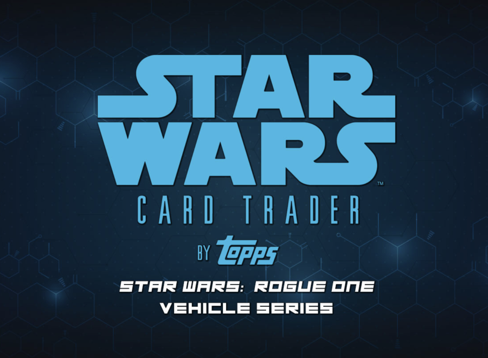 Star Wars Card Trader Digital Black & White Orange Base W3 